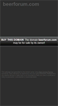 Mobile Screenshot of beerforum.com